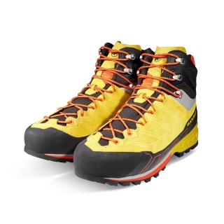 Mammut Hiking Shoes Kento Tour High GTX (Trekking, Split Leather, Waterproof) Yellow Men